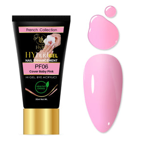 HYBRID GEL STARTER KIT  #1 Perfect FRENCH HyGEL Collection - HYBA BEAUTY