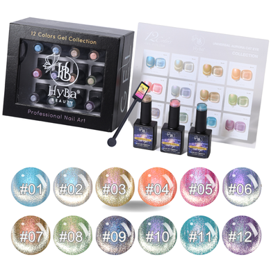 UNIVERSAL AURORA Cat Eye Collection 12 colors - HYBA BEAUTY