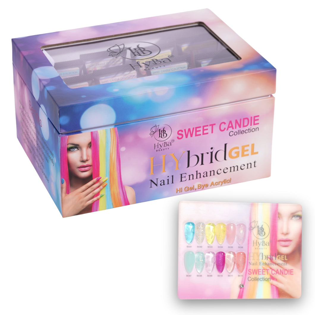 HYBRID GEL - #9 SWEET CANDIE HyGEL Collection - HYBA BEAUTY