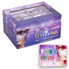 Load image into Gallery viewer, HYBRID GEL - #5 DISCO CONFETTI HyGEL Collection - HYBA BEAUTY