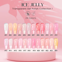 Load image into Gallery viewer, ICE JELLY Gel Collection 1 - HYBA BEAUTY