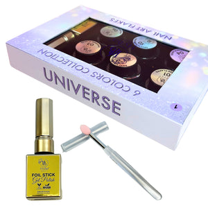 UNIVERSE FLAKES- 6 Colors Box Set - HYBA BEAUTY