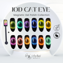 Load image into Gallery viewer, 10D Cat Eye Gel Collection / 12 Colors - HYBA BEAUTY