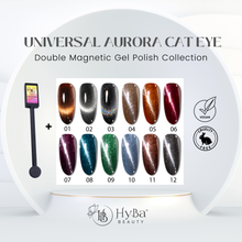 Load image into Gallery viewer, SPAR LIGHT Cat Eye Gel Collection / 12 colors - HYBA BEAUTY