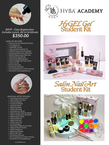 NOVEMBER 4, 2024 - DENVER, CO- HYBRID Gel & Salon Trending Nail Art Class Registration - HYBA BEAUTY