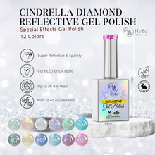 Load image into Gallery viewer, CINDERELLA DIAMOND Gel Collection - 12 Colors - HYBA BEAUTY