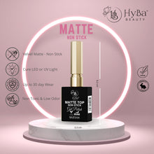 Load image into Gallery viewer, MATTE Top Non Stick - Gel Polish - 15ml - HYBA BEAUTY