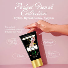 Load image into Gallery viewer, HYBRID GEL STARTER KIT  #1 Perfect FRENCH HyGEL Collection - HYBA BEAUTY