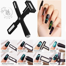 Load image into Gallery viewer, Cat Eye 5-in-1 Magnet for Gel Polish - Black - HYBA BEAUTY