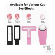 Load image into Gallery viewer, Cat Eye 5-in-1 Magnet for Gel Polish - Pink - HYBA BEAUTY