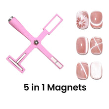 Load image into Gallery viewer, Cat Eye 5-in-1 Magnet for Gel Polish - Pink - HYBA BEAUTY