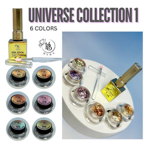 UNIVERSE FLAKES- 6 Colors Box Set - HYBA BEAUTY