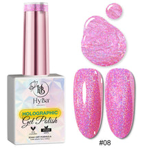 Load image into Gallery viewer, HOLOGRAPHIC Gel Polish Collection - HYBA BEAUTY