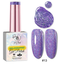 Load image into Gallery viewer, HOLOGRAPHIC Gel Polish Collection - HYBA BEAUTY