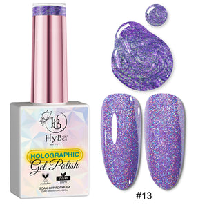 HOLOGRAPHIC Gel Polish Collection - HYBA BEAUTY