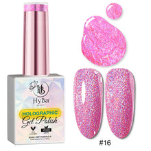 Load image into Gallery viewer, HOLOGRAPHIC Gel Polish Collection - HYBA BEAUTY