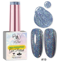 Load image into Gallery viewer, HOLOGRAPHIC Gel Polish Collection - HYBA BEAUTY