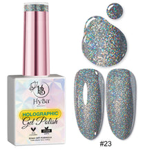 Load image into Gallery viewer, HOLOGRAPHIC Gel Polish Collection - HYBA BEAUTY