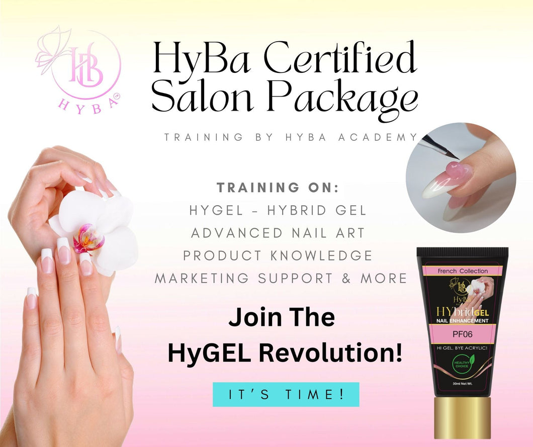 HyBa Certified HyGEL Salon Training Package - HYBA BEAUTY