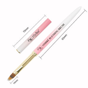 #9 OMBRÉ BLENDING Brush - Nail Art Essential - HYBA BEAUTY