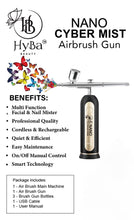 Load image into Gallery viewer, CYBER MIST Airbrush Gun - Rechargeable NANO Mister - HYBA BEAUTY