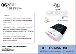 CYBER MAX Cure Nail Gel Machine 90watt - HYBA BEAUTY