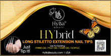 Load image into Gallery viewer, Long Stiletto Extension Nail Tips - HYBA BEAUTY