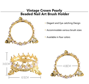 Crown Brush Holder - HYBA BEAUTY