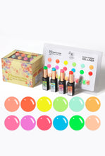 Load image into Gallery viewer, NEON Gel Liner Set / 12 colors - HYBA BEAUTY