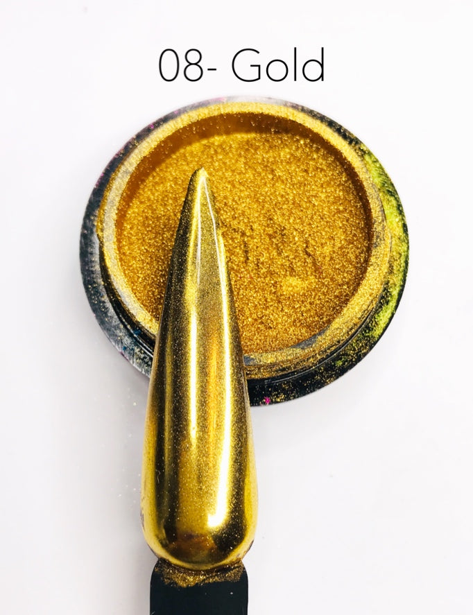 Shop Gold Chrome Mirror Solid Pigment Powder