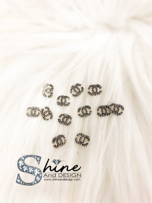 SHINE- Metal Charms with Crystals