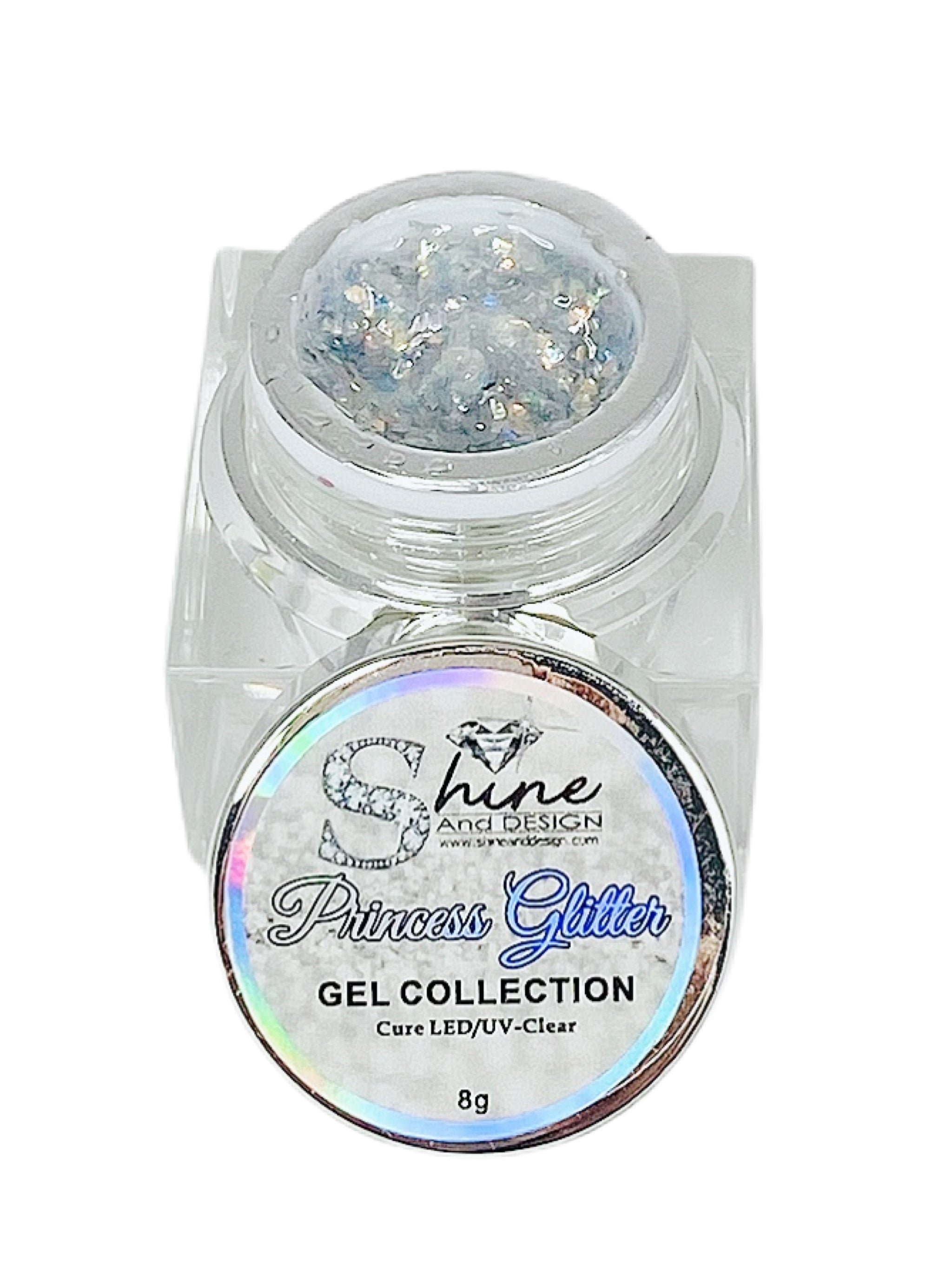 SHINE- PRINCESS GEL Collection - CHUNKY GLITTER Artist Gel