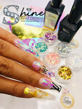 Load image into Gallery viewer, SHINE-  SEQUIN GLITTER HALO- Mermaid Mix - 6 Colors Set